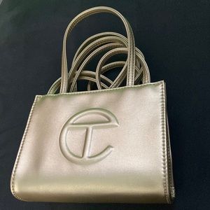 Telfar Gold Small